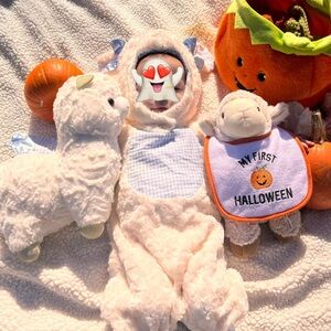 🎃🐑 Lamb HALLOWEEN. Costume size 6-12 months